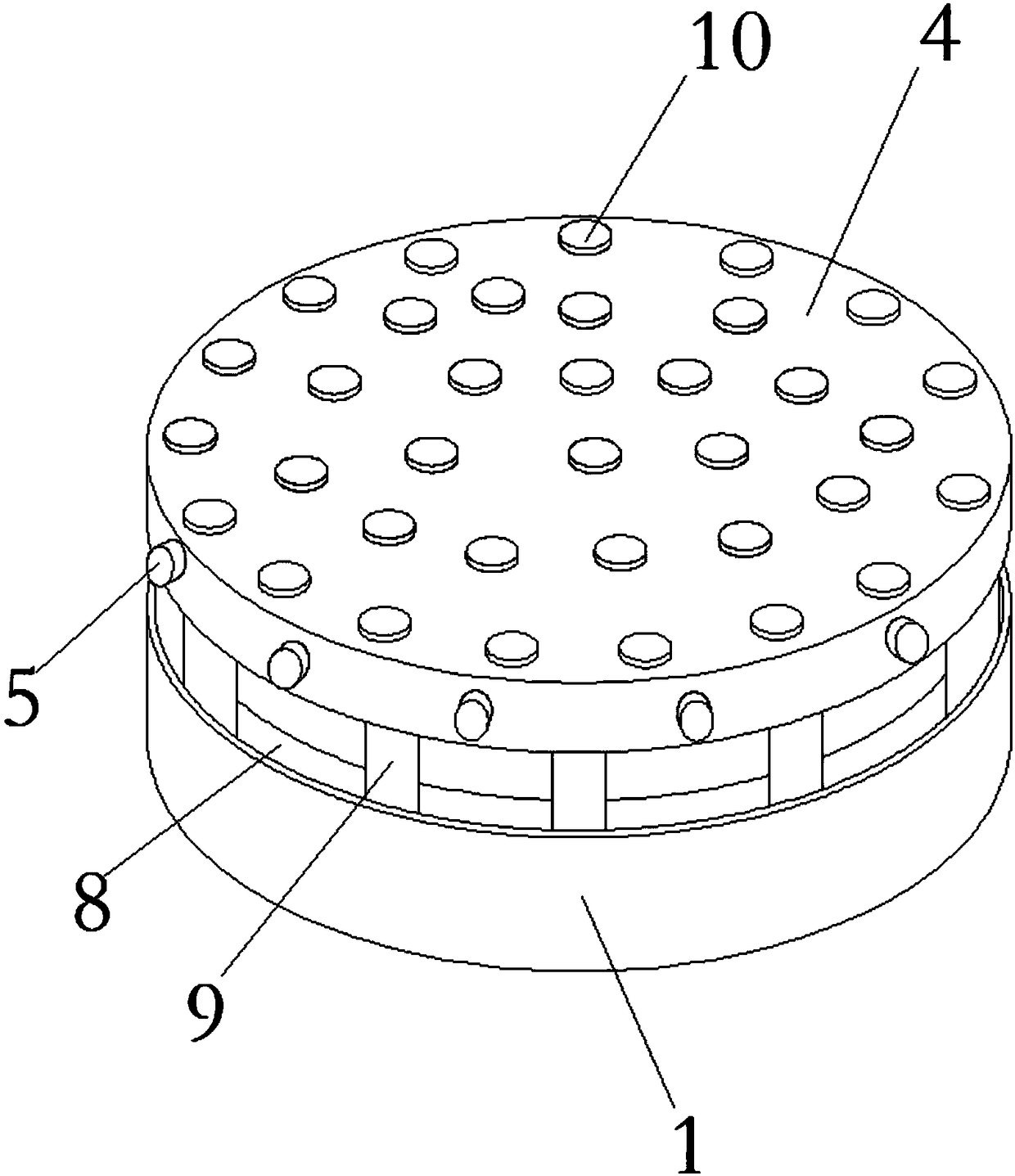 Convenience domestic round table