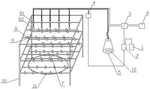 A lead-acid battery plate humidification device