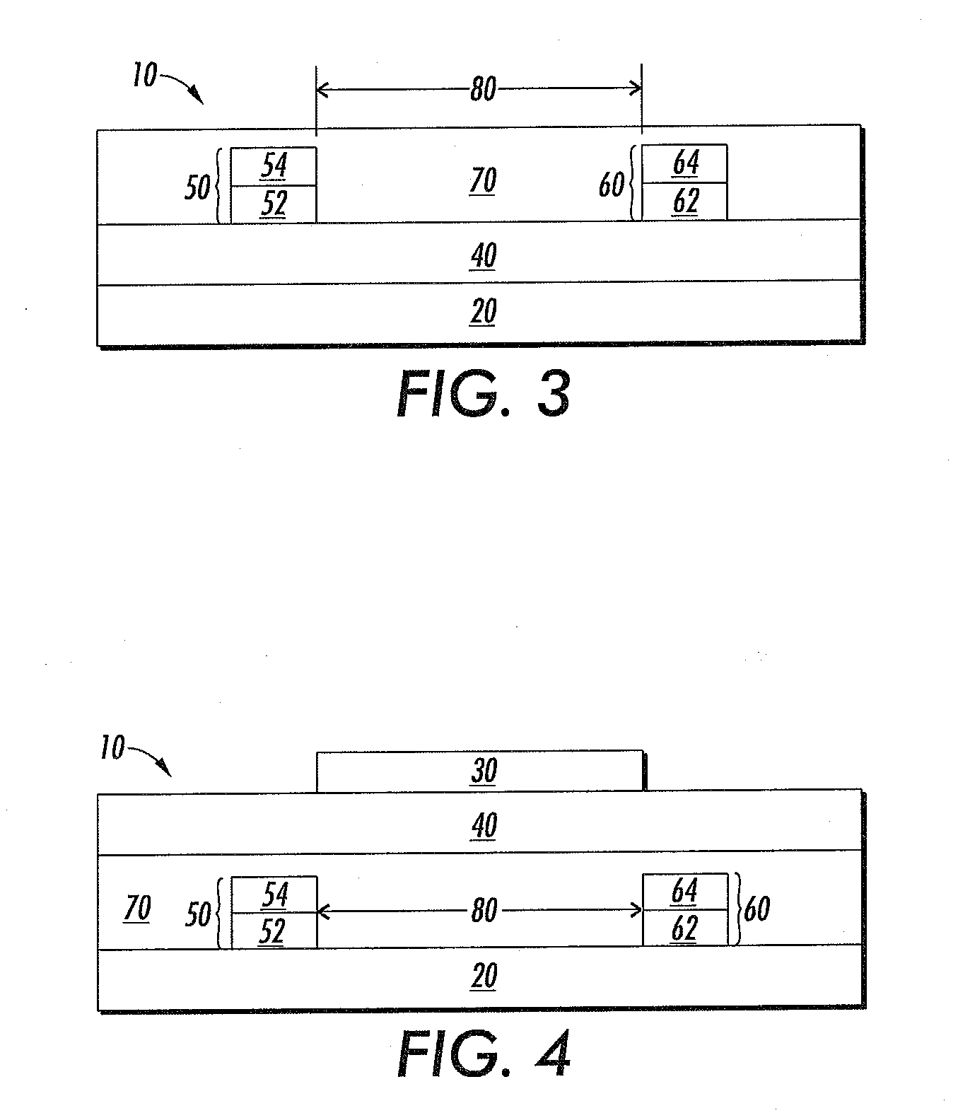 Organic thin film transistor with dual layer electrodes