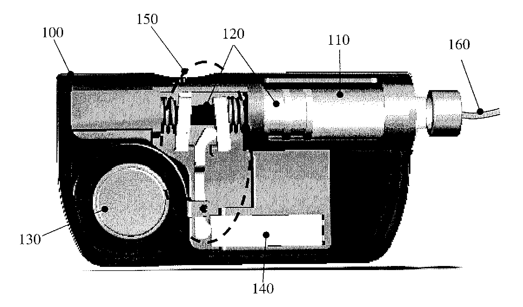 Miniature infusion pump for a controlled delivery of medication