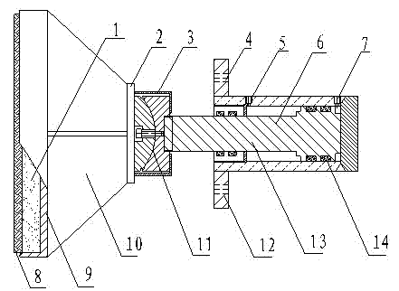 Composite flexible uniform pressure loading device suitable for geomechanical model test