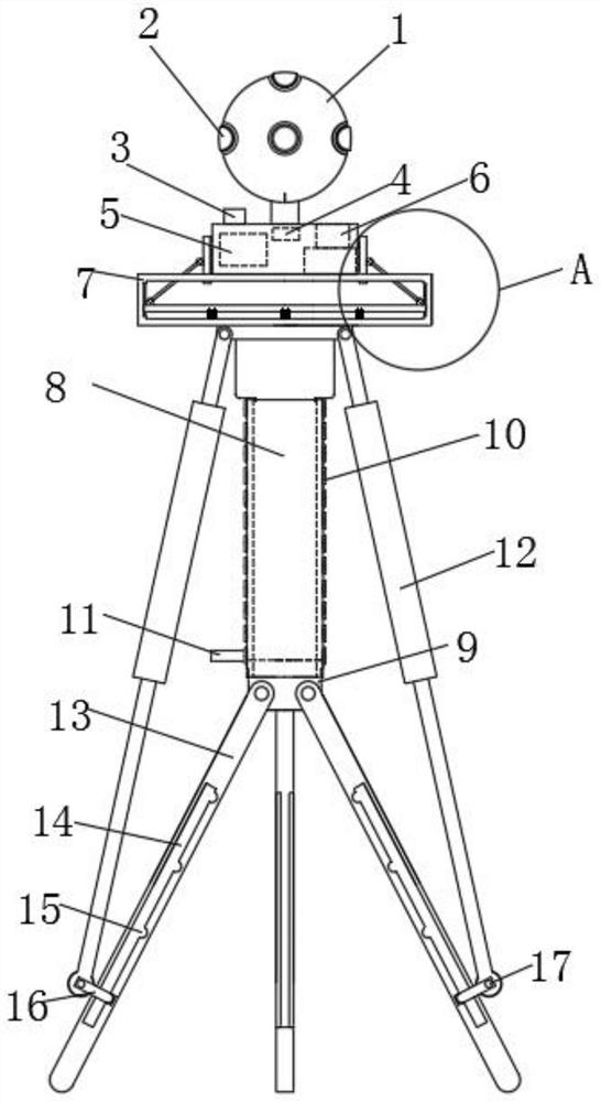 A panoramic vr video collection, transmission and rebroadcasting device and method