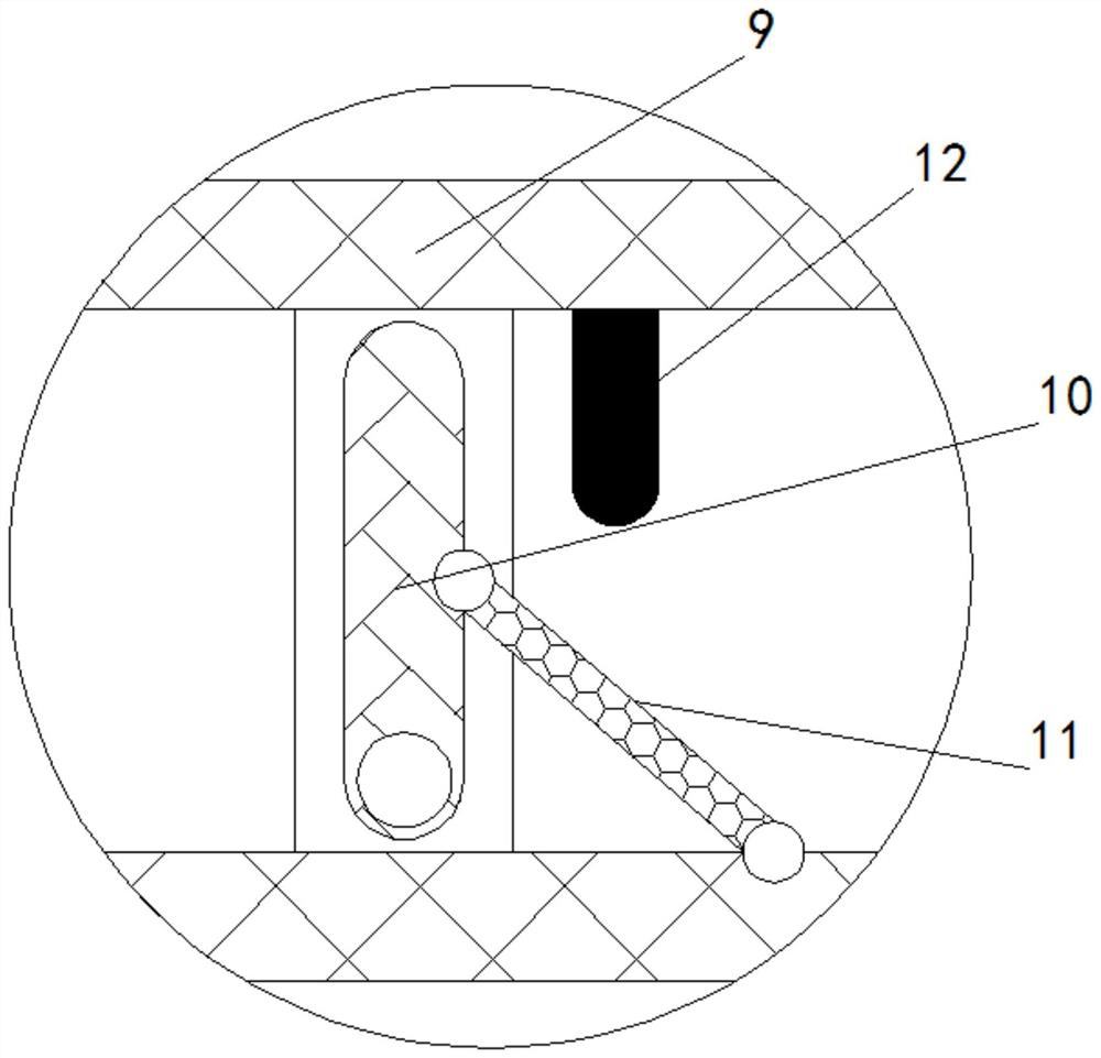 Equipment for thoroughly removing impurity gas chlorine mixed in hydrogen