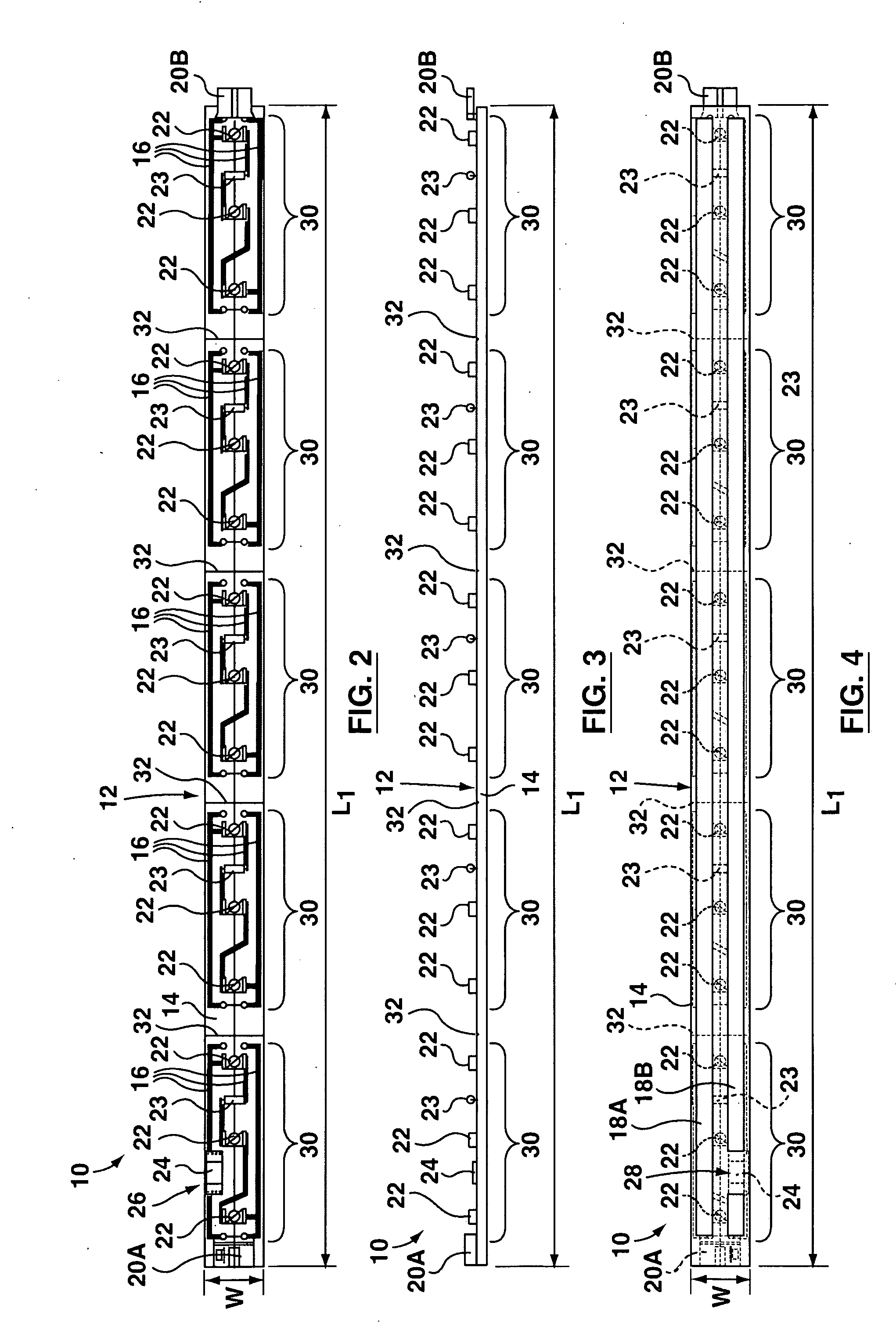 Illumination unit with current interrupter component