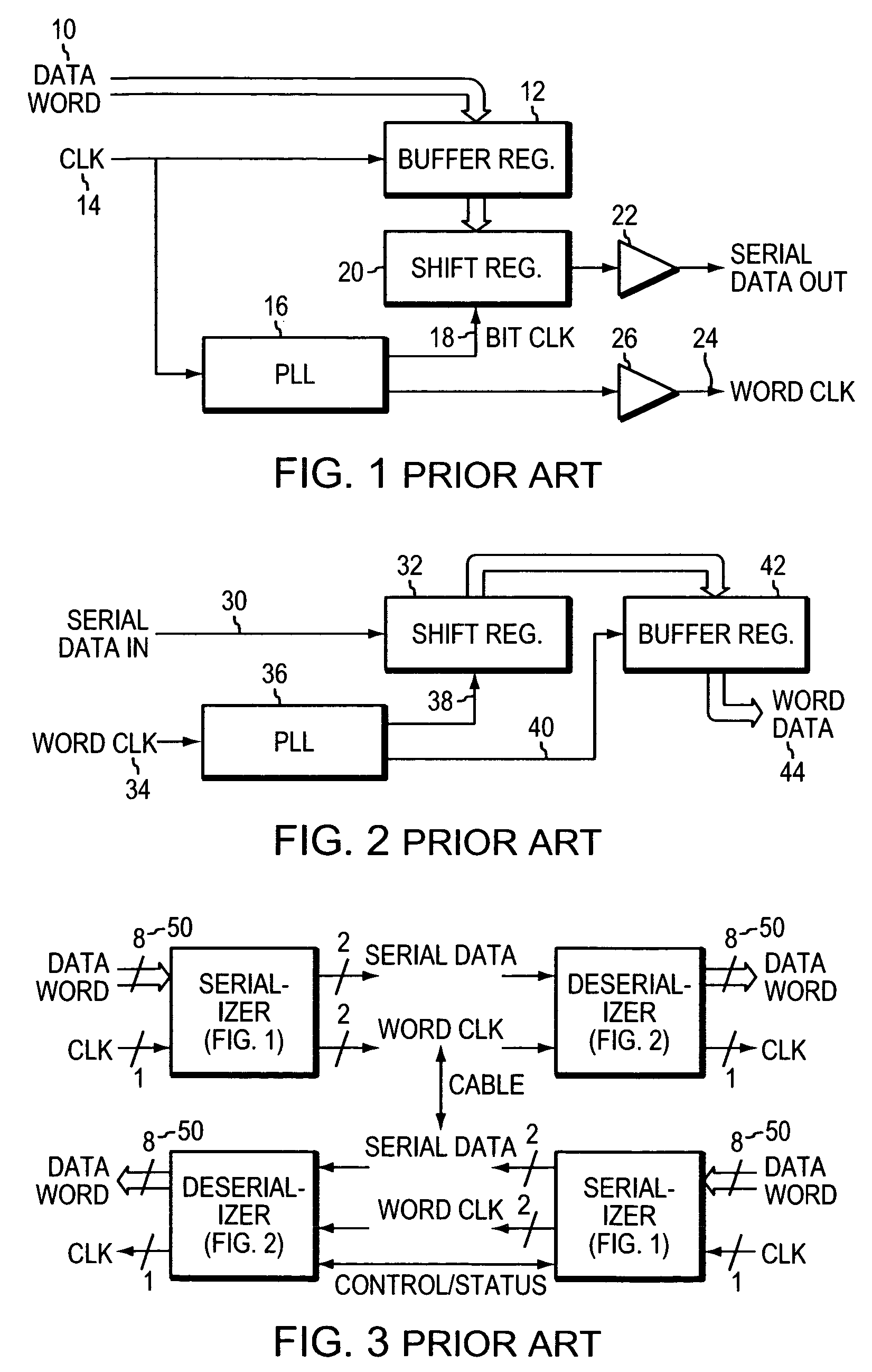 Method and apparatus for generating a serial clock without a PLL