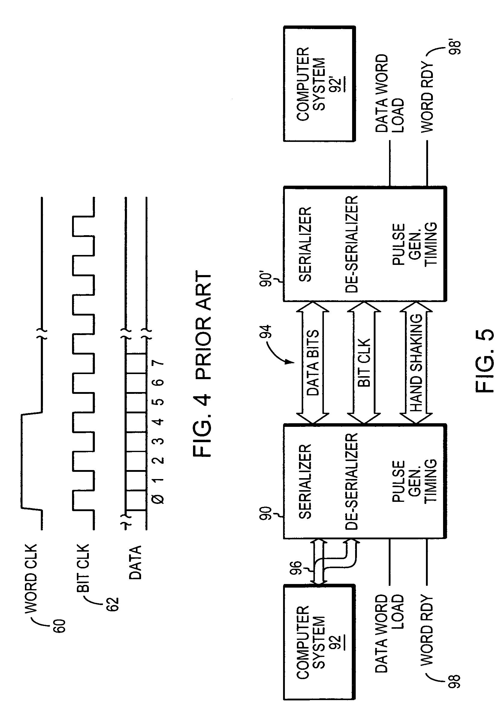 Method and apparatus for generating a serial clock without a PLL