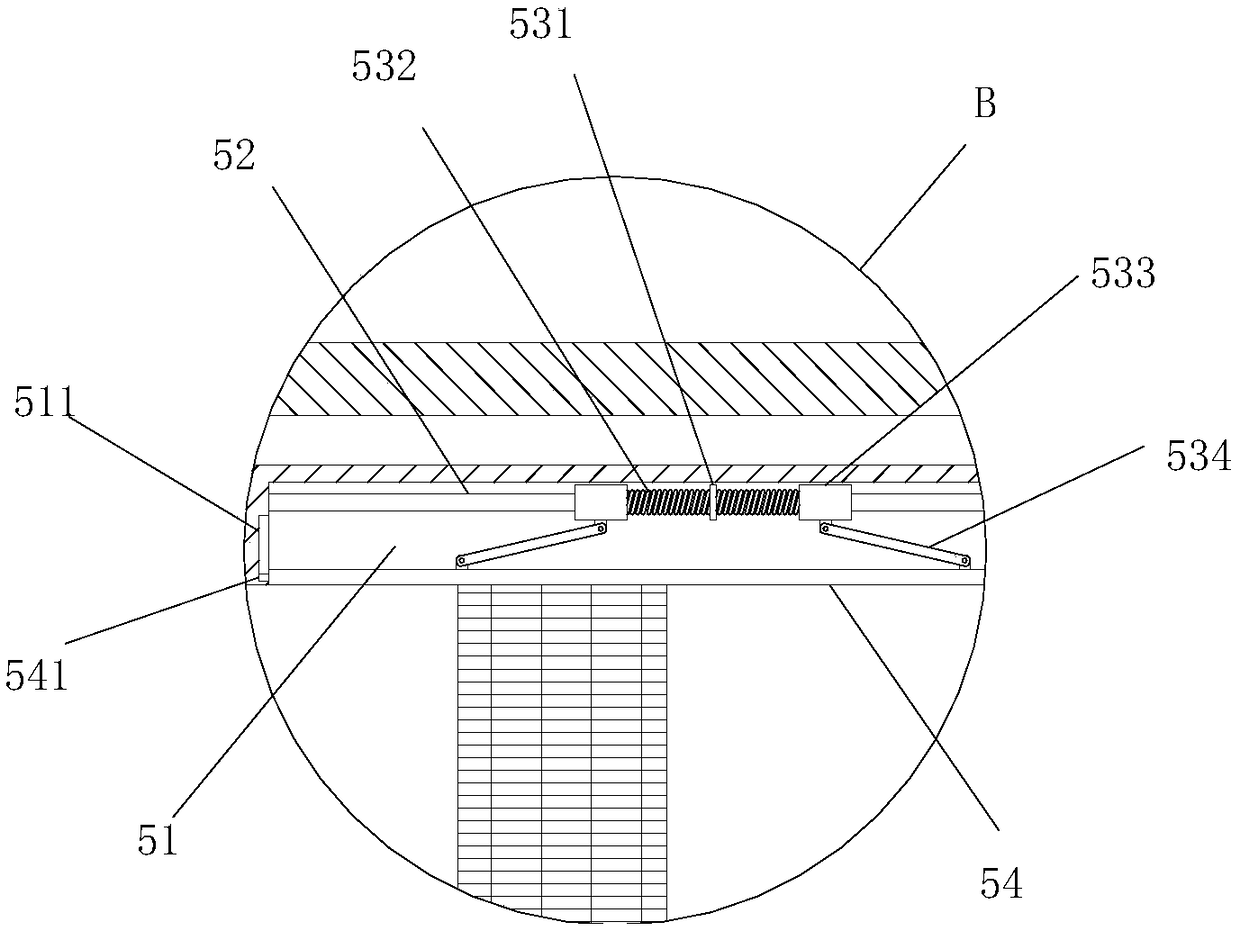 Vibration reduction type diesel engine tail gas purification device and using method thereof