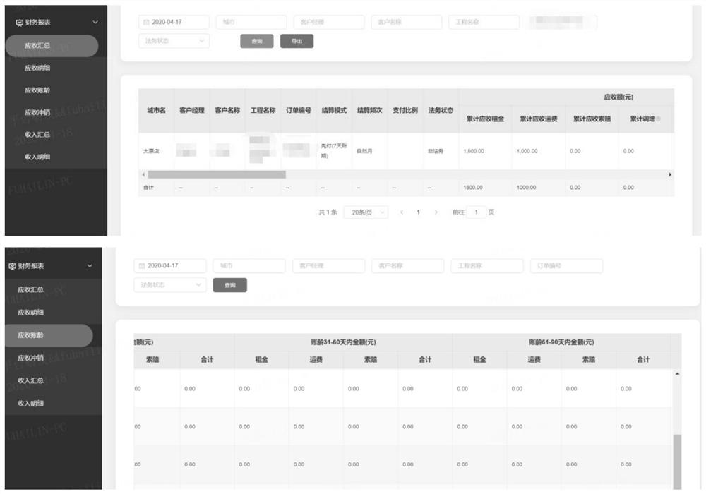 Equipment billing and settlement management system