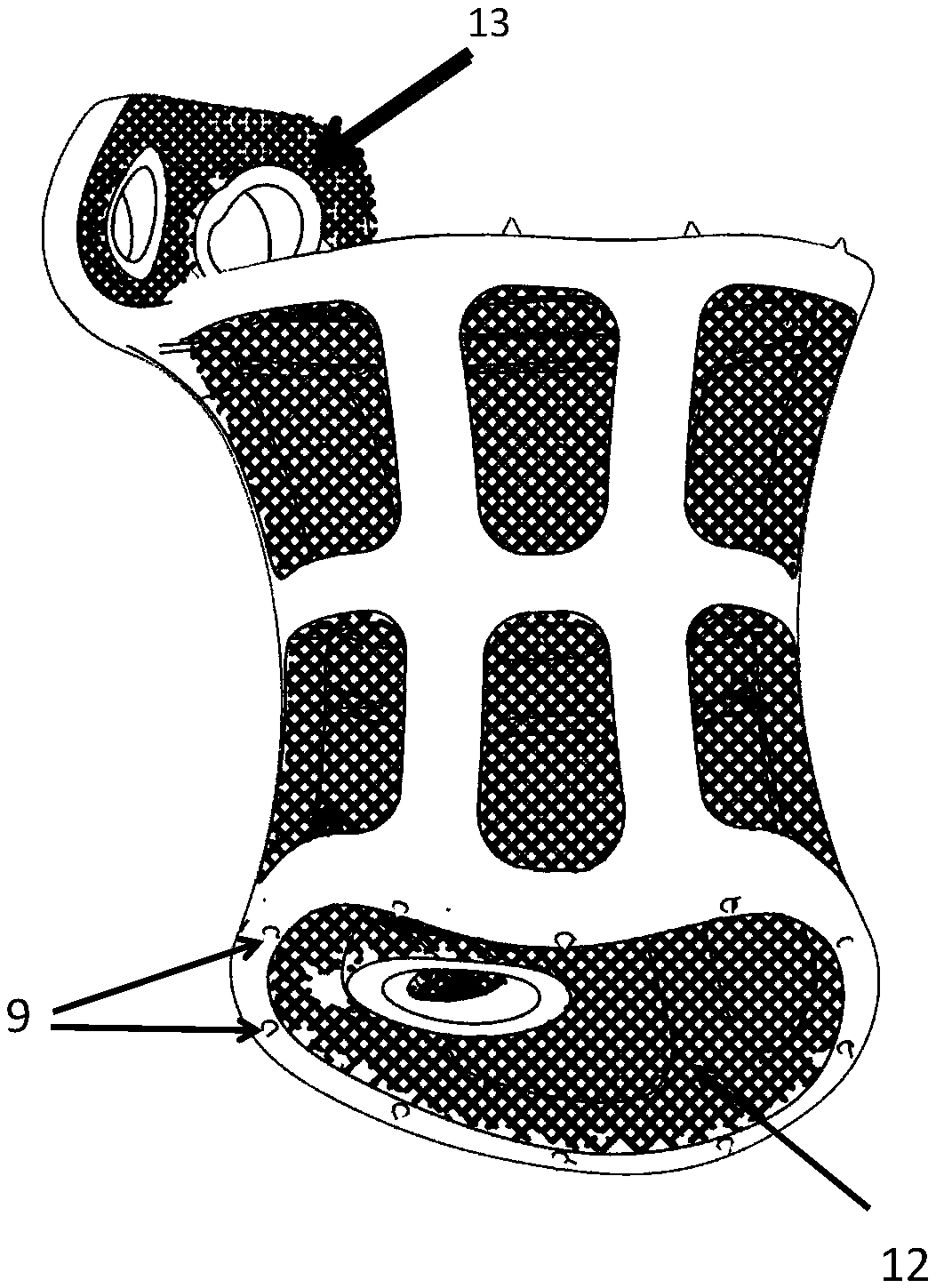 Spine prosthesis based on 3D printing and making method thereof