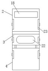 Multifunctional human body adjusting device for radiology department examination