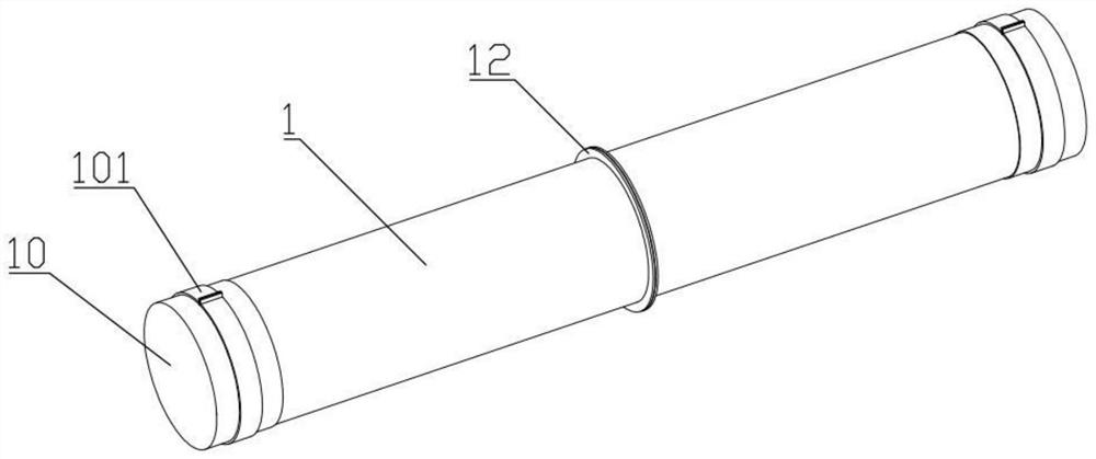 Rainwater permeation regulation and storage facility in LID facility room and construction method of rainwater permeation regulation and storage facility