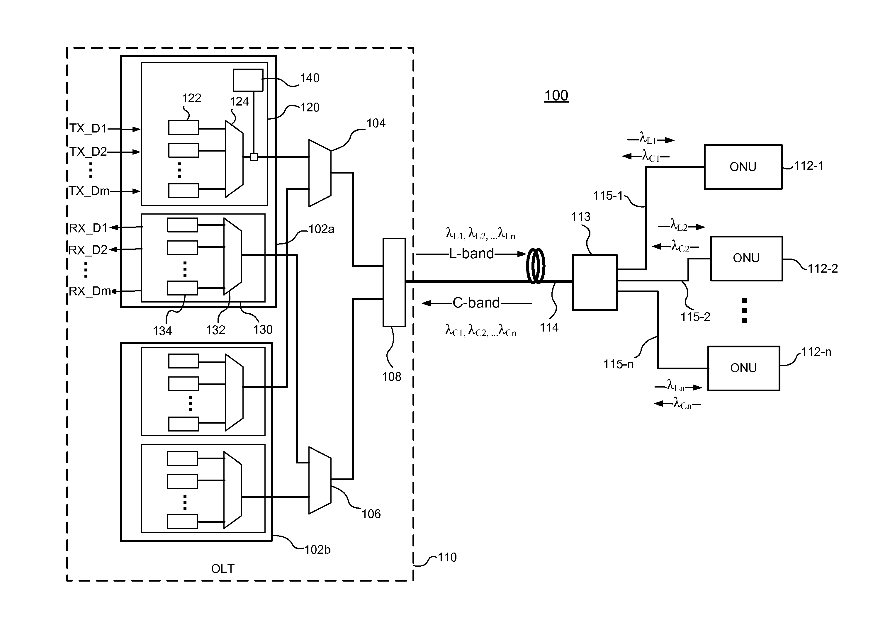 Monitoring a multiplexed laser array in an optical communication system