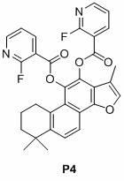 Niacin salvia miltiorrhiza phenolic ester derivative, preparation method and application thereof