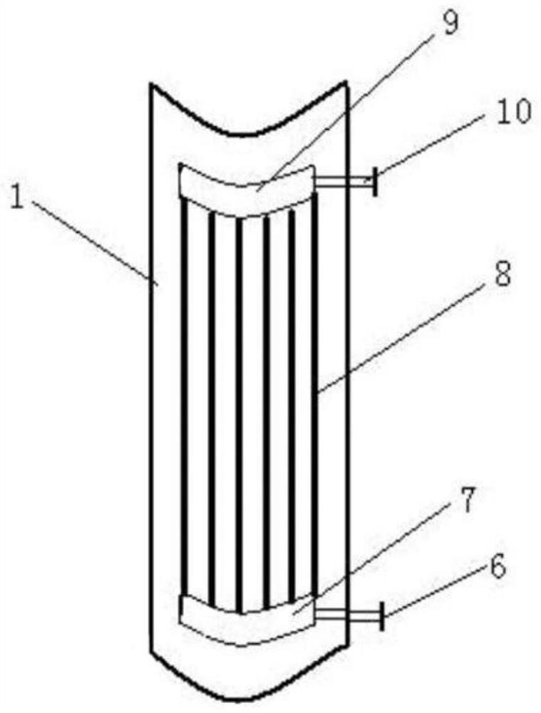 Efficient and energy-saving tin smelting furnace high-temperature crude tin cooling device and method