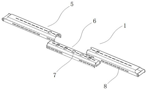 Multifunctional gantry type commodity shelf suitable for automobile