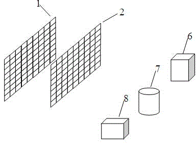 Microlens array based integral imaging three-view 3D display device and method