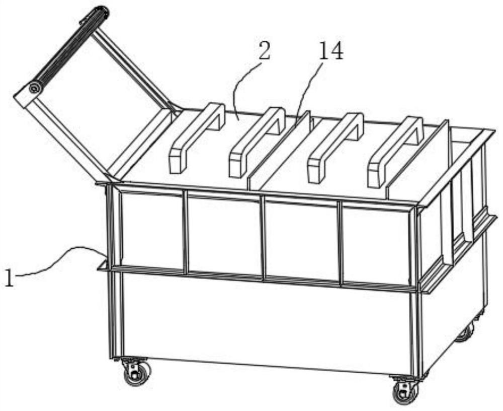 Storage mechanism for transportation of flexible circuit board and using method thereof