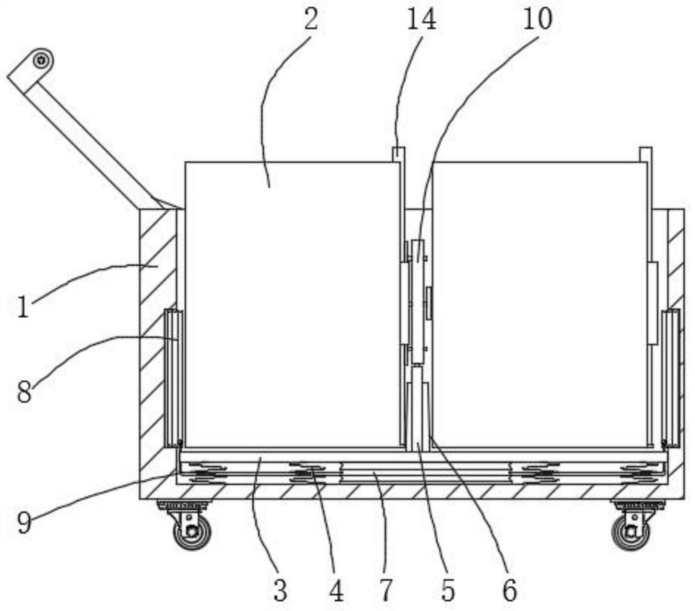 Storage mechanism for transportation of flexible circuit board and using method thereof