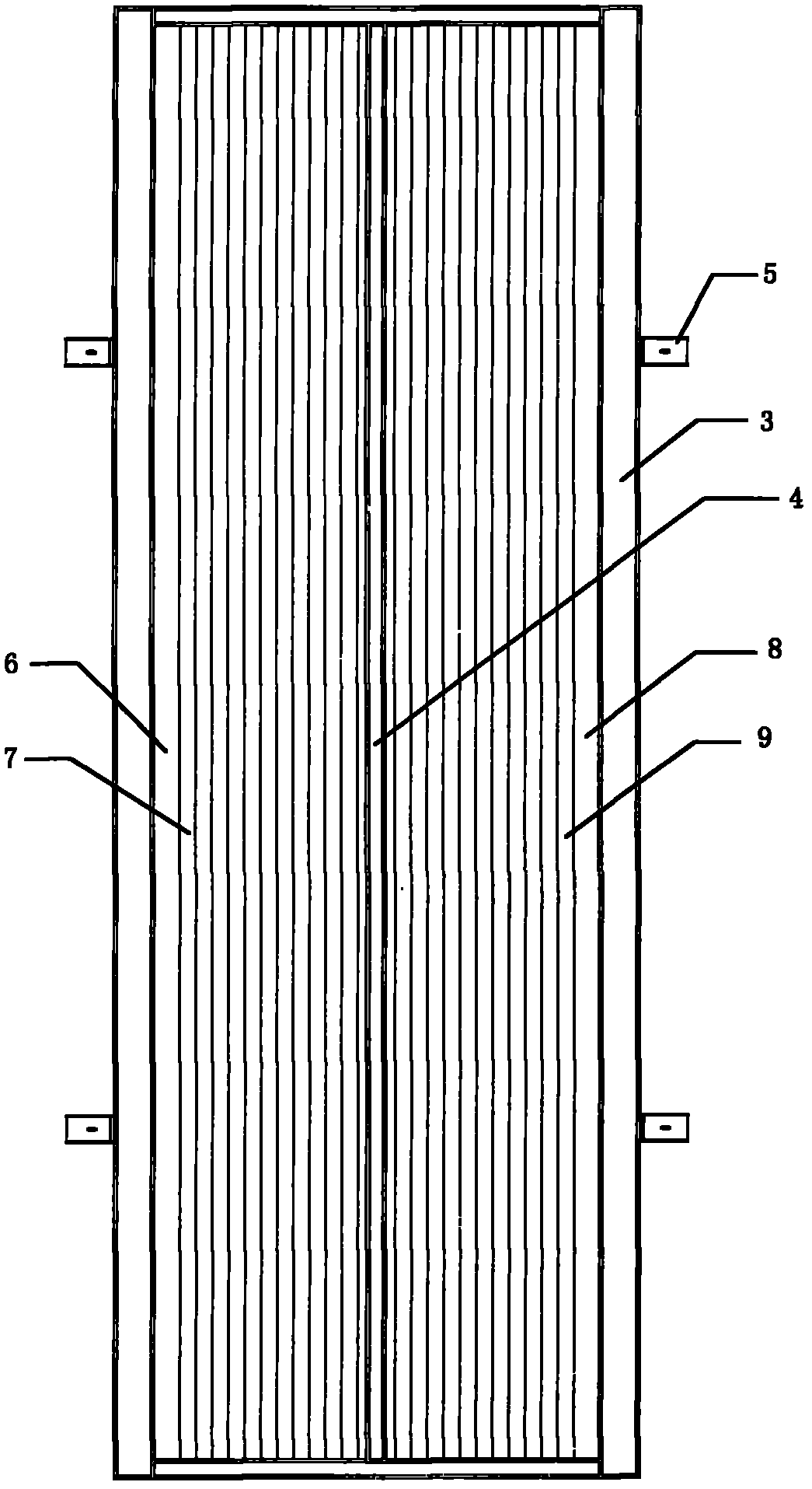 Ground comprehensive wire slot structure