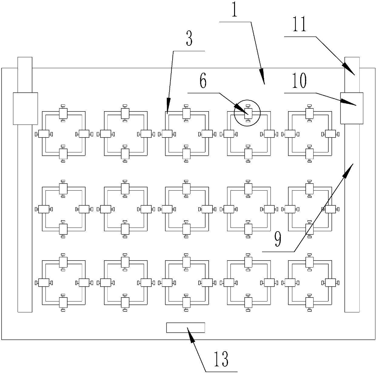 Goods carrying device for liftable storage