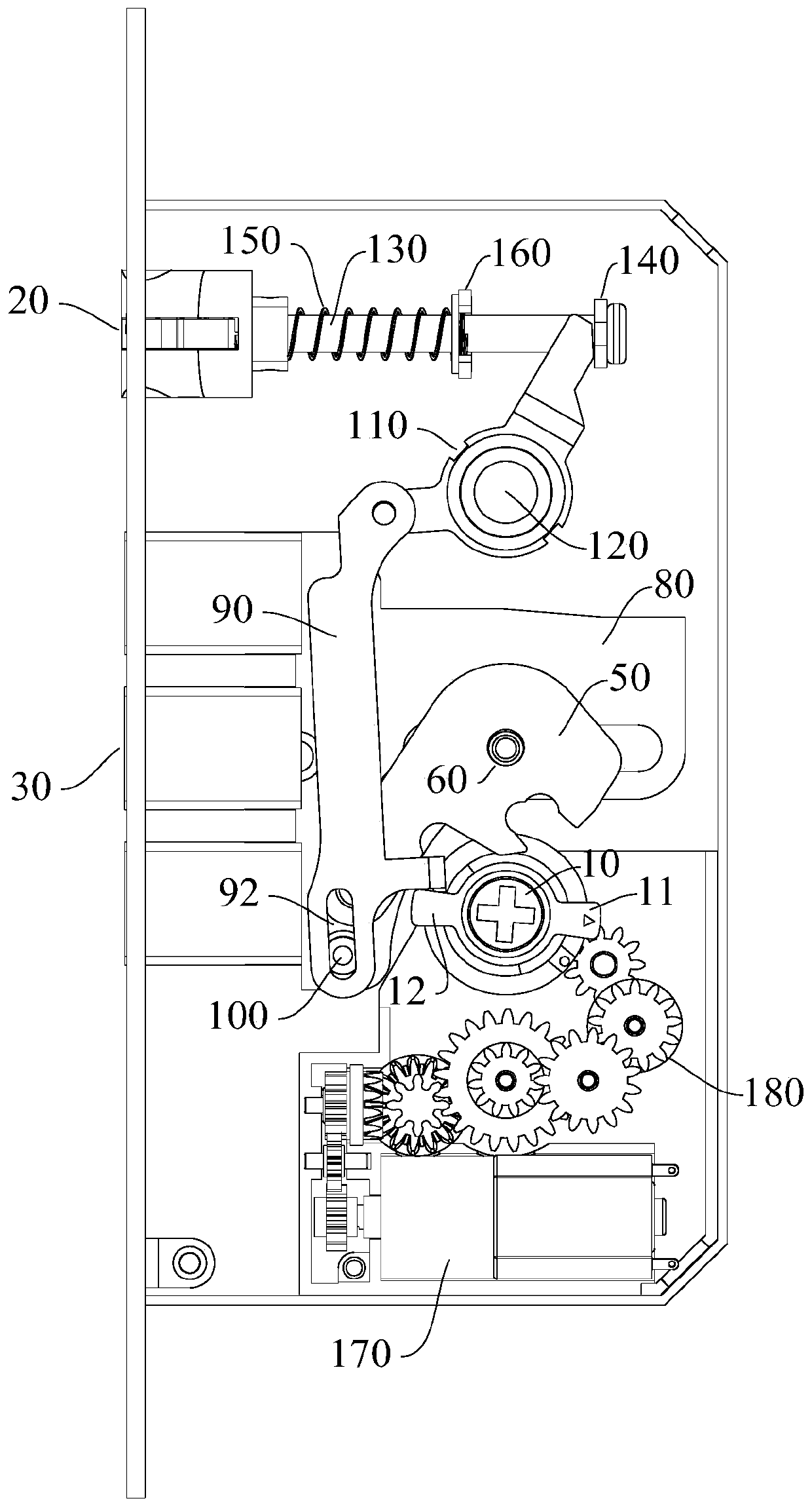 Lock capable of being quickly opened