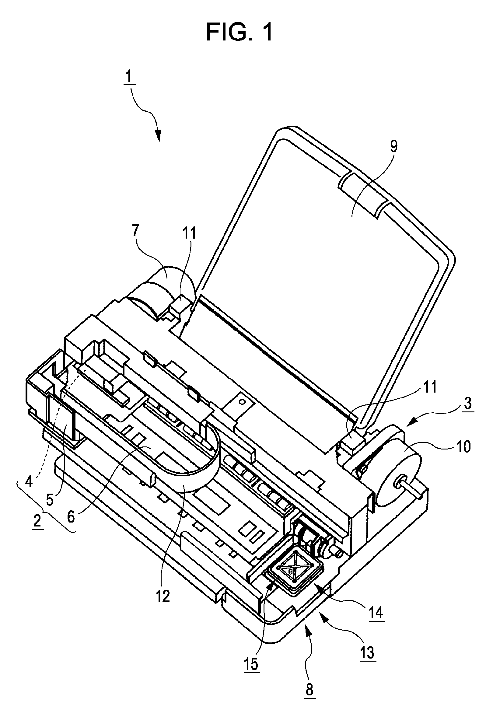 Fluid ejecting apparatus and method of controlling same