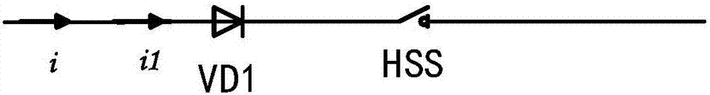 Mixed type direct-current circuit breaker and switching-off method thereof