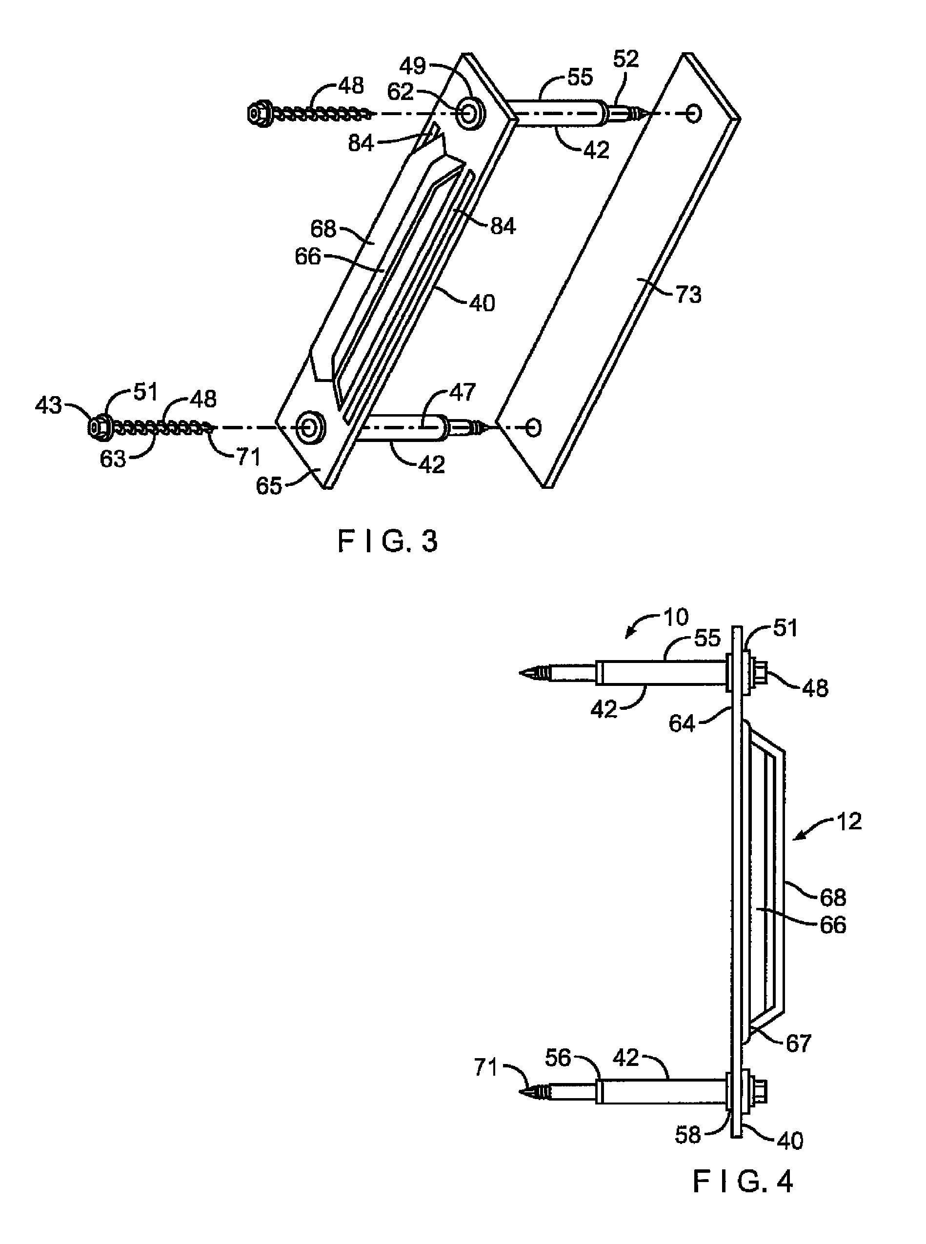 Thermally isolating tubule for wall anchor