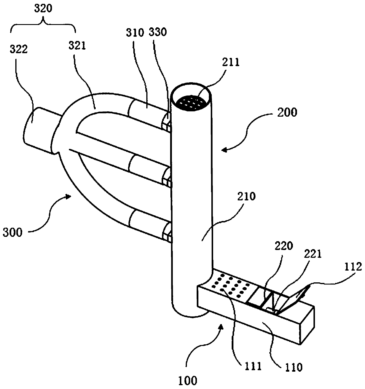 Down feather component and content detection system, and down feather quality detection method