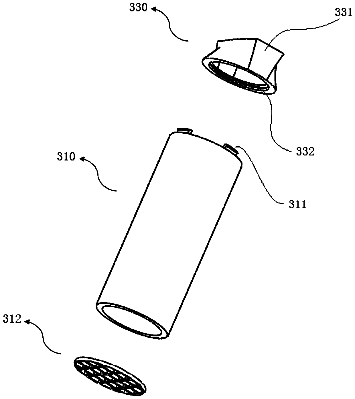 Down feather component and content detection system, and down feather quality detection method