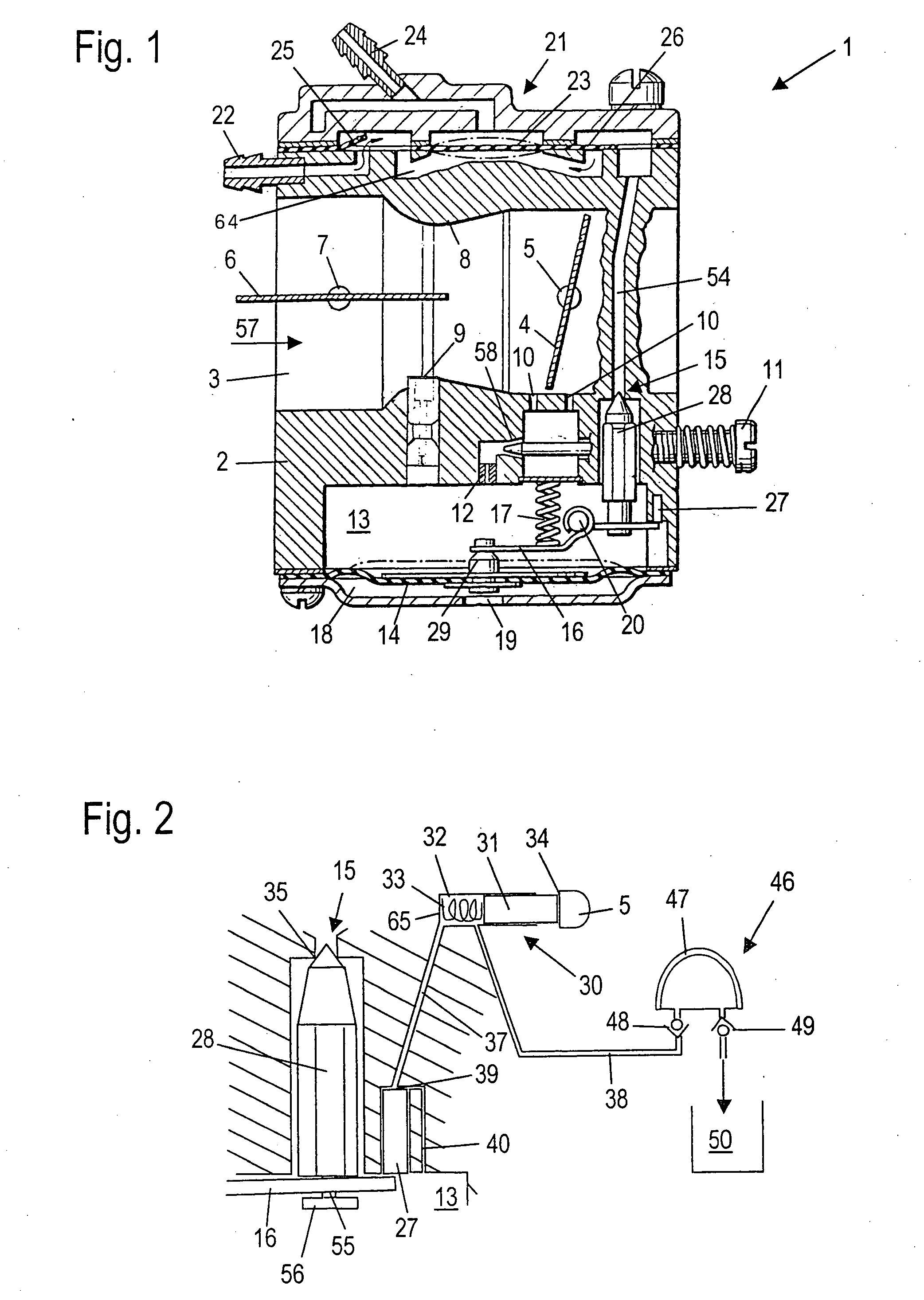 Membrane carburetor