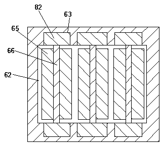 Wicker pole peeling device