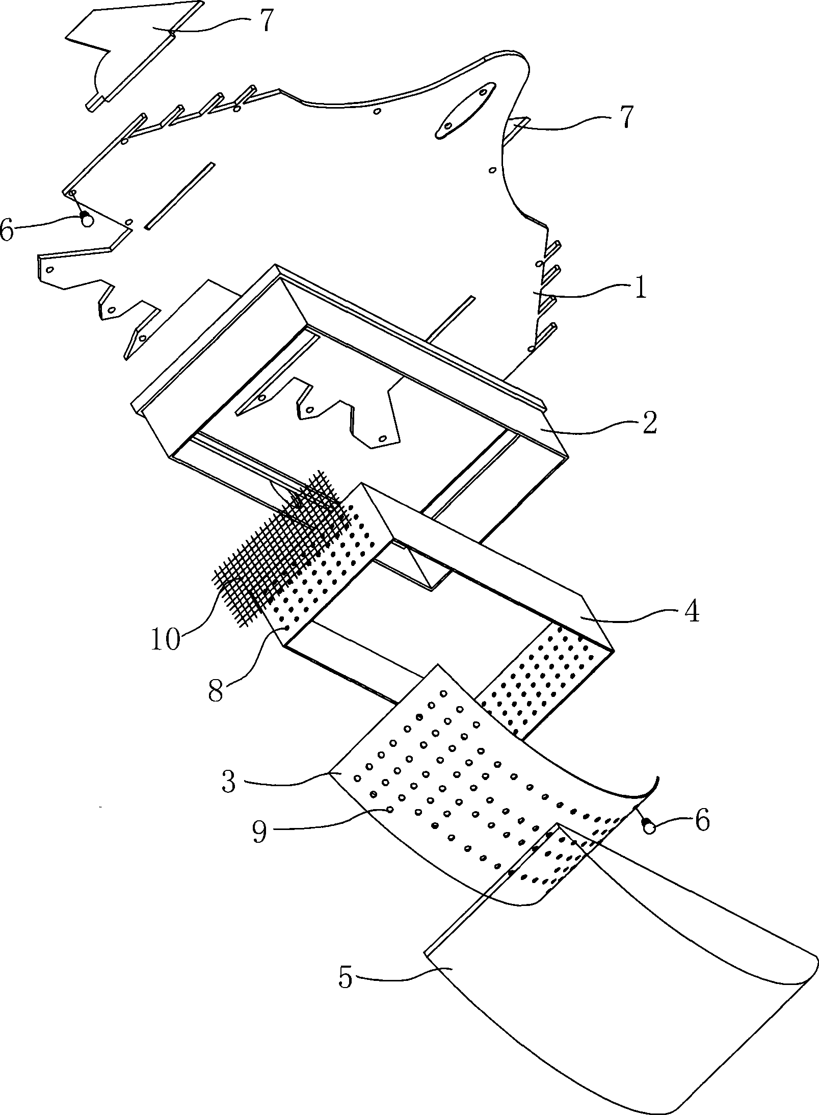 High light efficiency wide-angle LED lamp