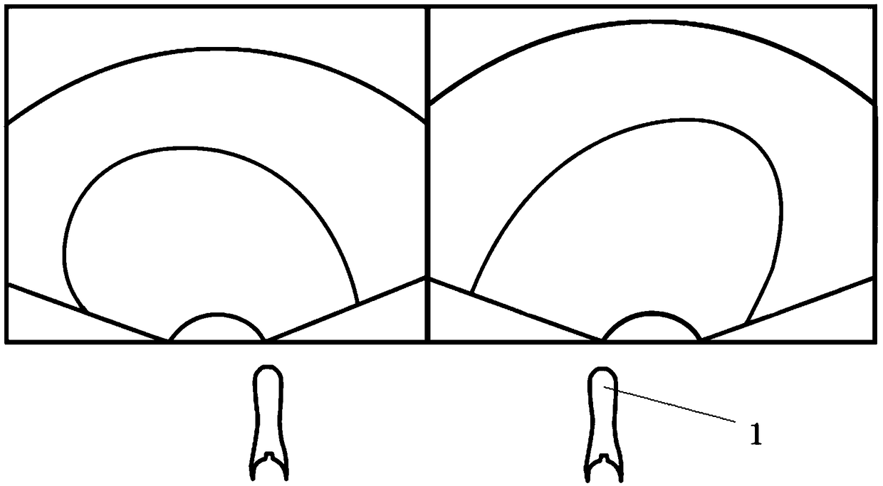 An optional transvaginal ultrasound probe with a scanning array