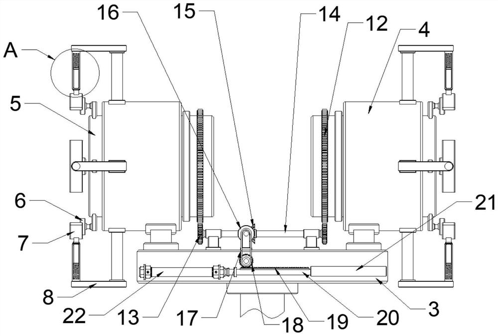 Blood vessel traction device used for hand surgery department microsurgery