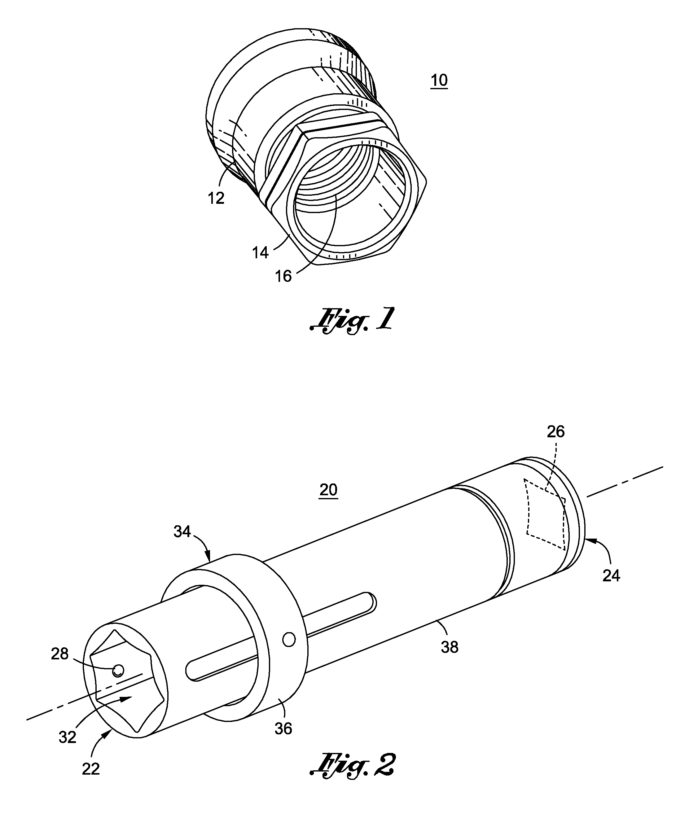 Frangible collar fastener and nut retrieval socket