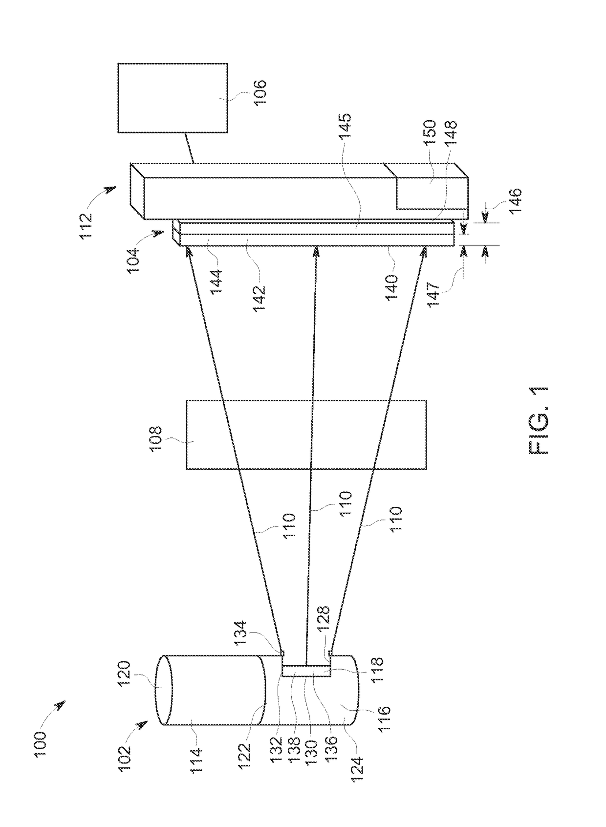 System for radiography imaging and method of operating such system