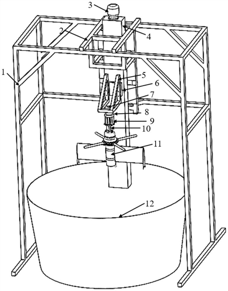 In-water and out-of-water force measuring platform device and testing method for sea-air cross-medium aircraft