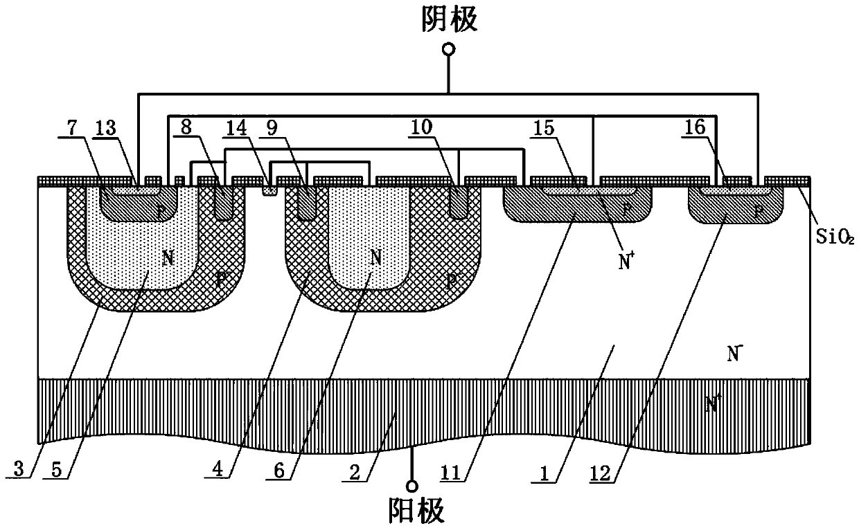 Adjustable constant current source integrated chip and manufacturing method