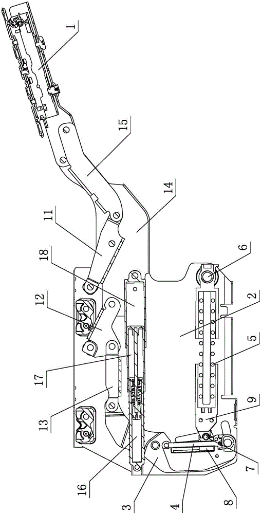 Elastic turnover mechanism for furniture