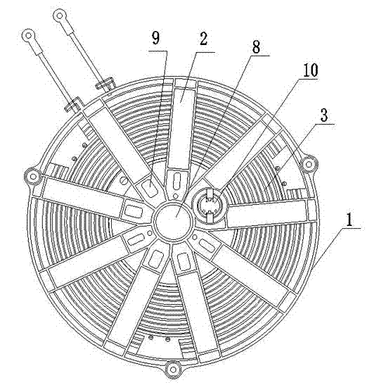 Heating coil panel