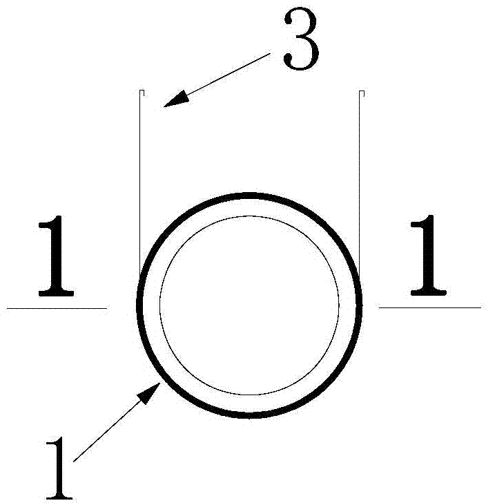 Wave pressure sensor embedding device and method