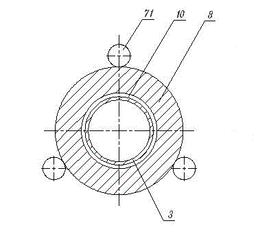 Clamping and machining method for large thin-wall taper sleeves