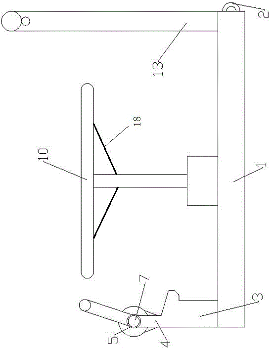 Mobile panel movement testing machine capable of adjusting armrest height automatically