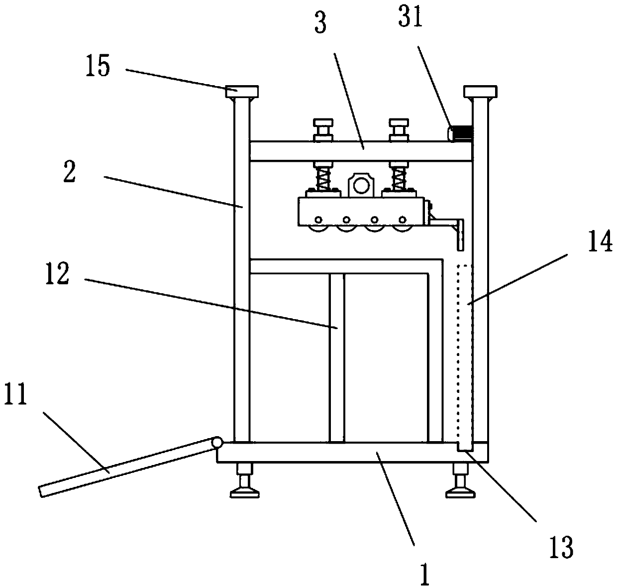 Wood cutting machining line