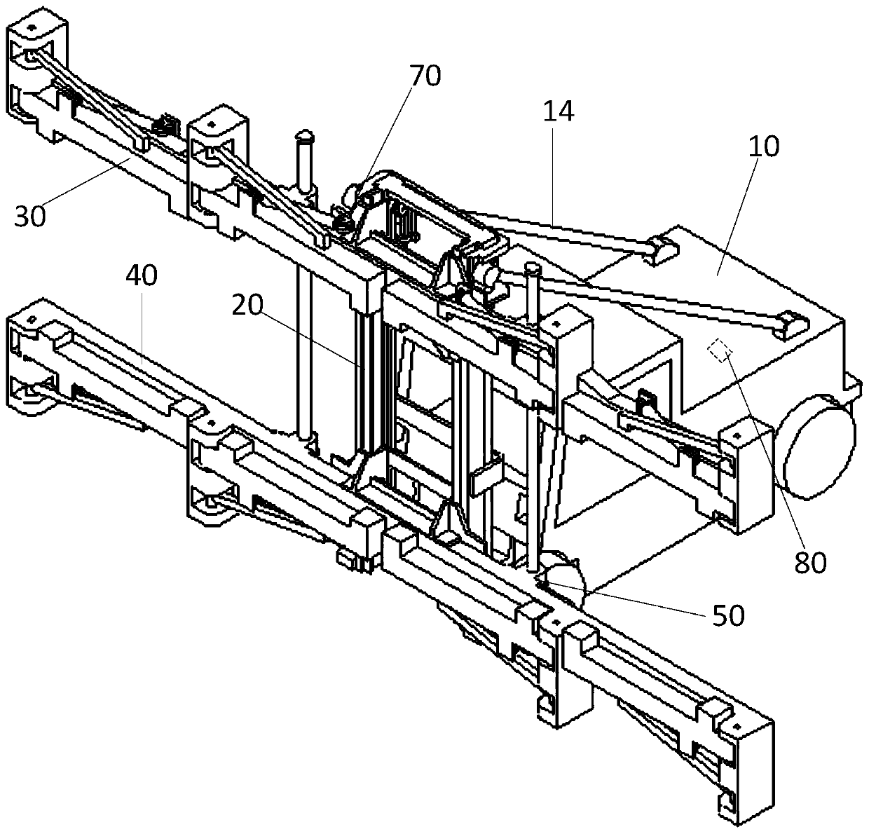 A transport vehicle for cargo loading devices