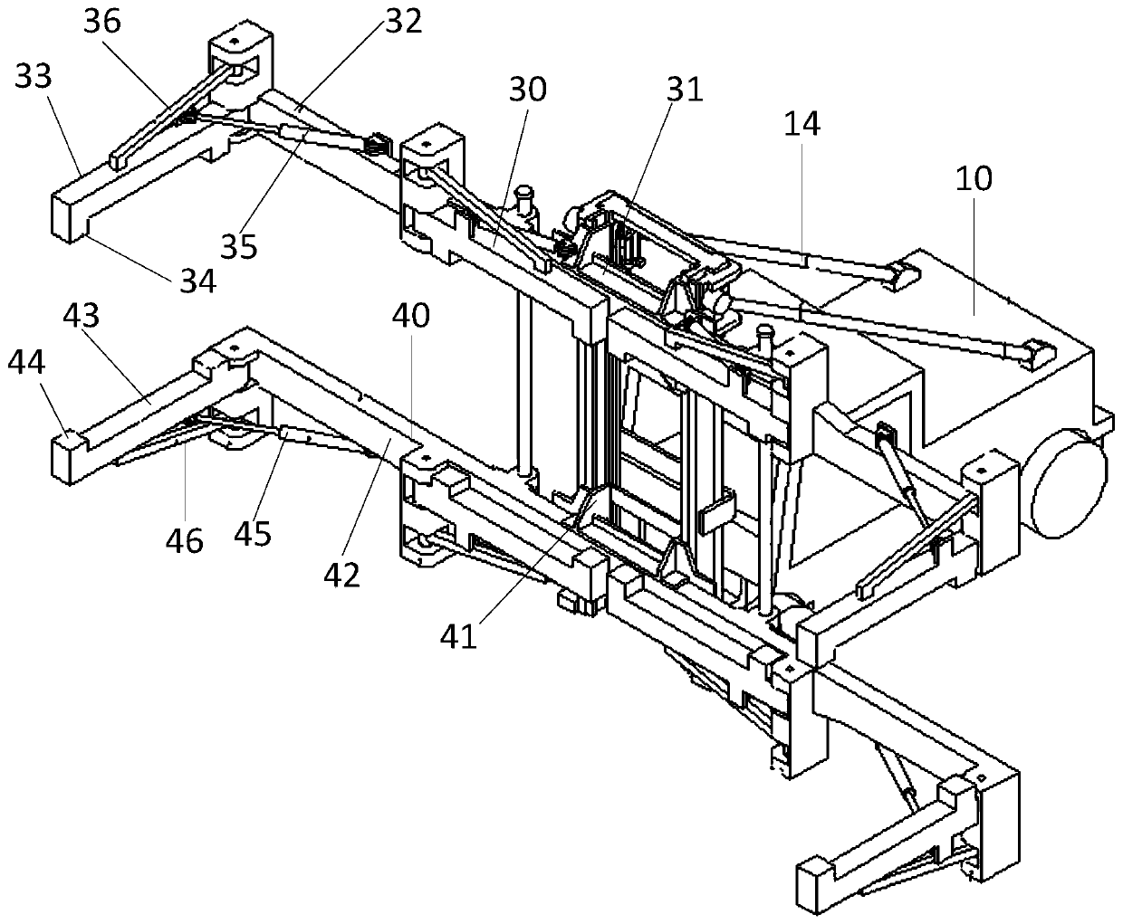 A transport vehicle for cargo loading devices