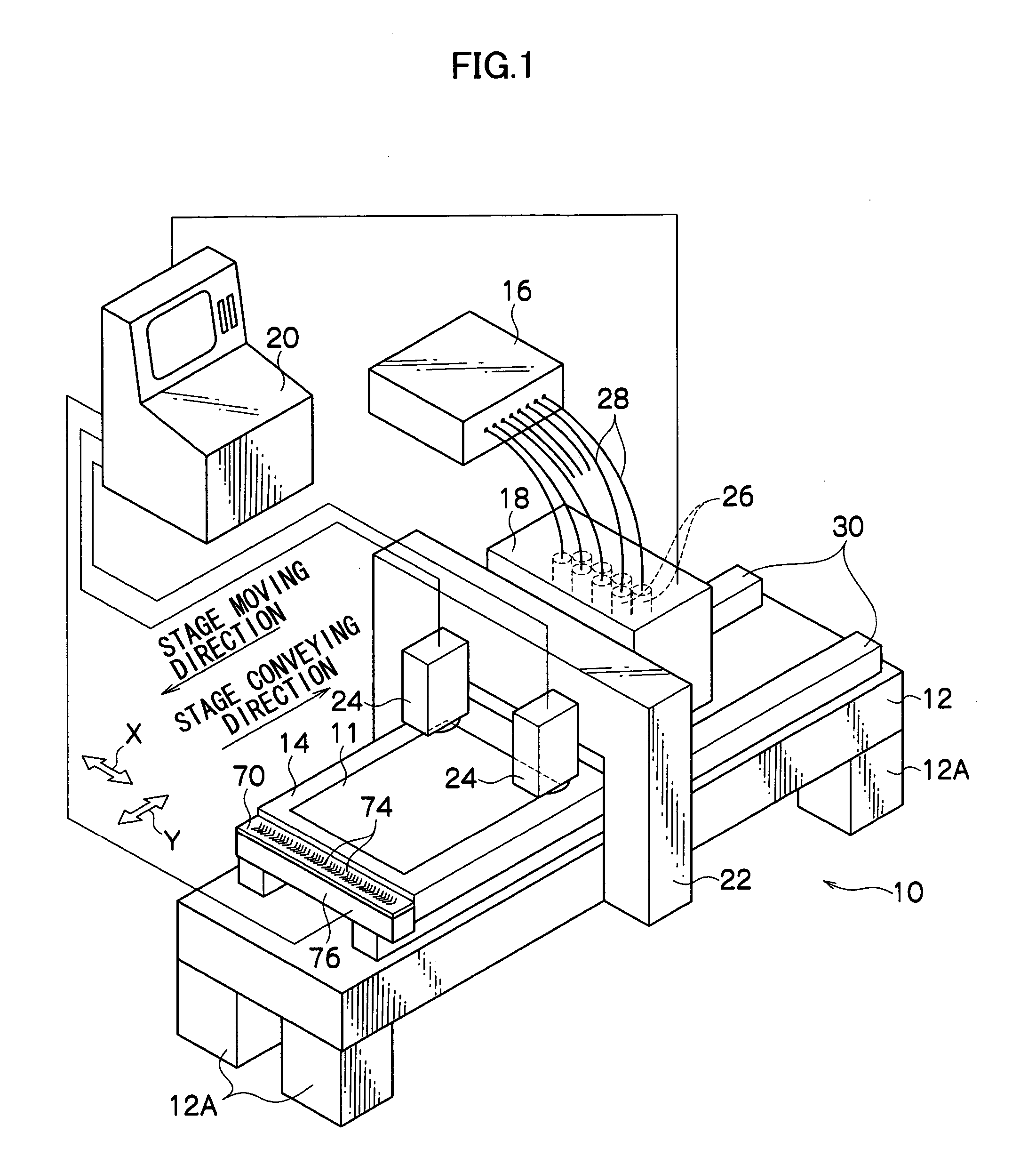 Multi beam exposing device and exposing method using the same