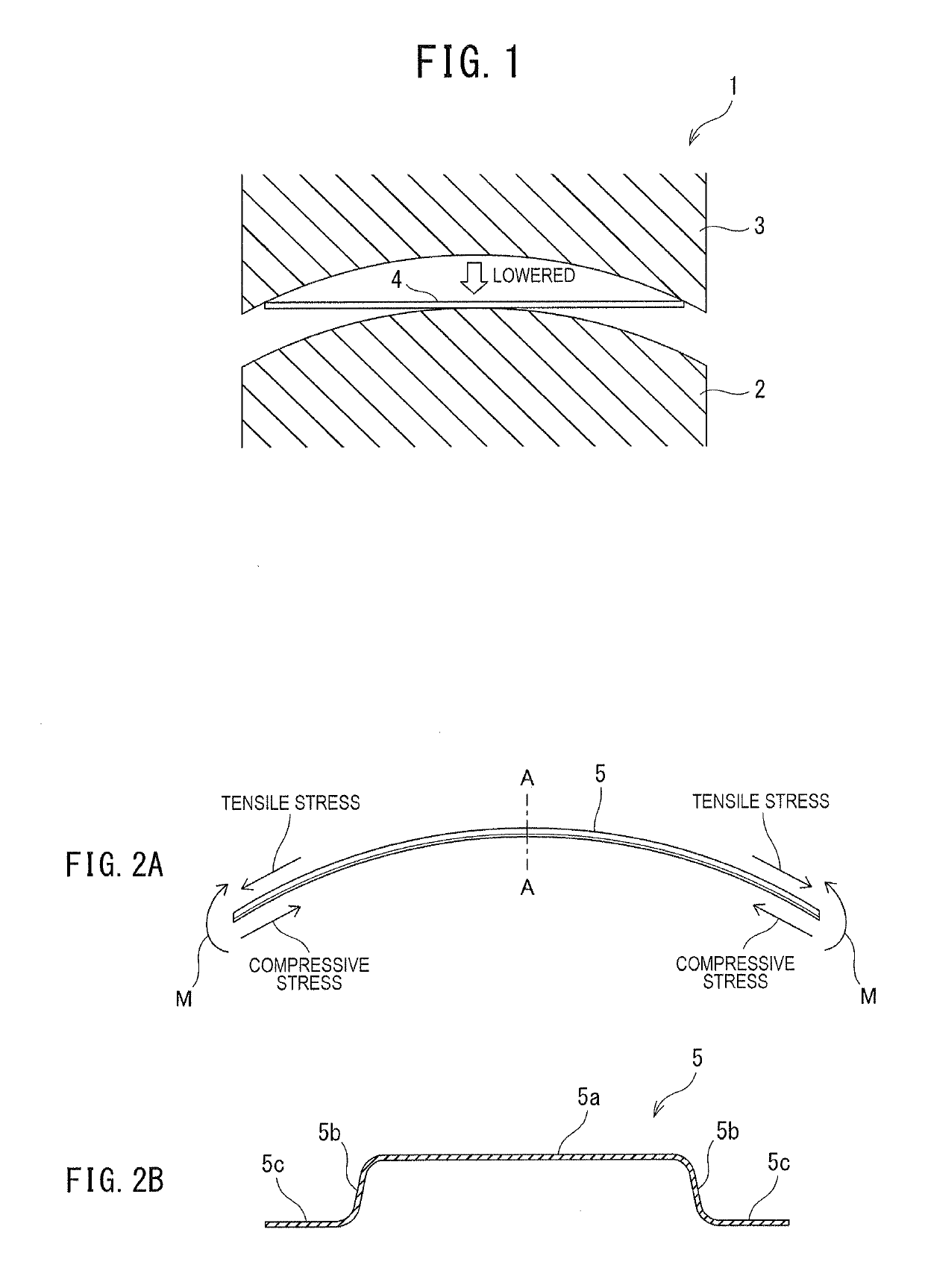 Press forming method and method of manufacturing press formed product