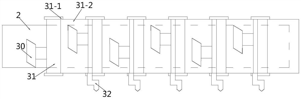 A drip irrigation device for potted fruit seedlings based on water pressure impact swinging weeding and soil loosening